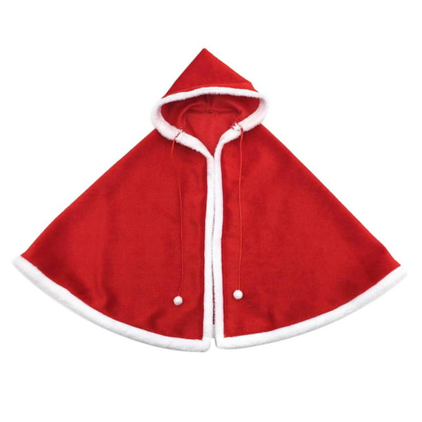 1:6 Christmas Cloak Xmas Cape Clothes for 12inch Kumik Action Figure Body